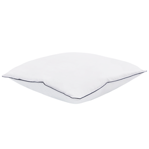 Guanciale morbido in cotone di japara bianco 80 x 80 cm design tradizionale guanciale per dormire