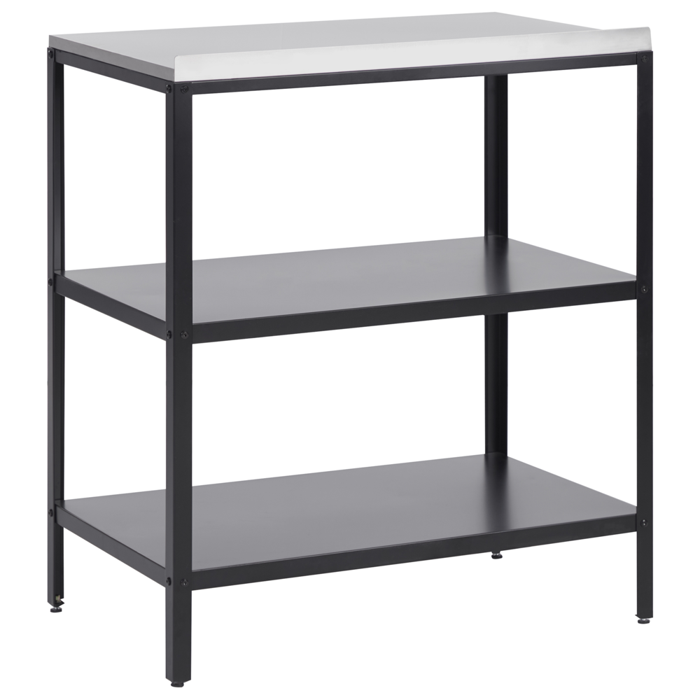 Set di cucina da esterno 2 elementi in acciaio inox nero 2 isole da cucina lavello a leva cucina da esterno