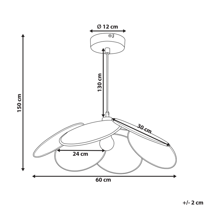 Lampada a sospensione in metallo e rattan naturale e nero stile moderno contemporaneo soggiorno