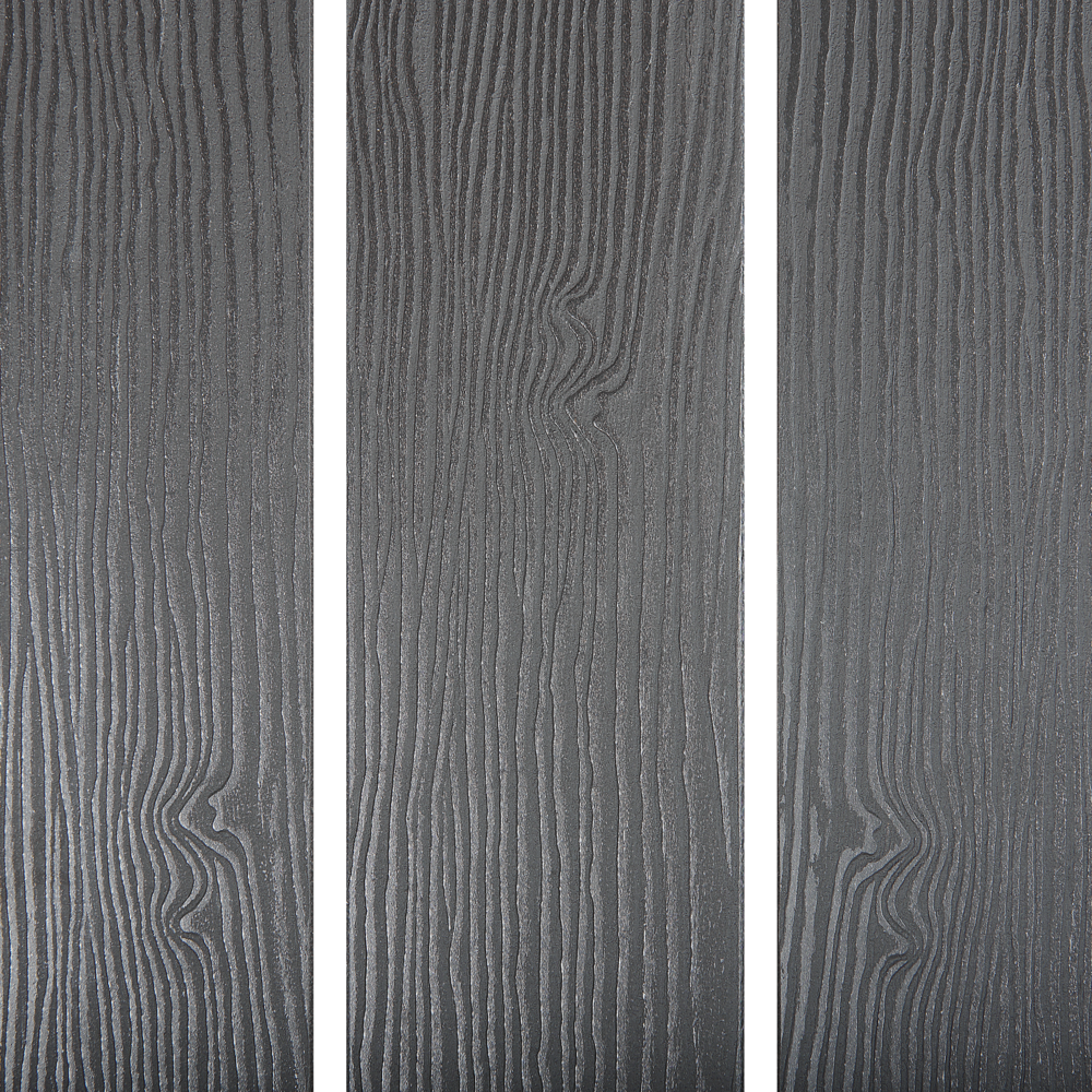 Sedia a dondolo tradizionale da giardino grigio scuro stile classico tradizionale