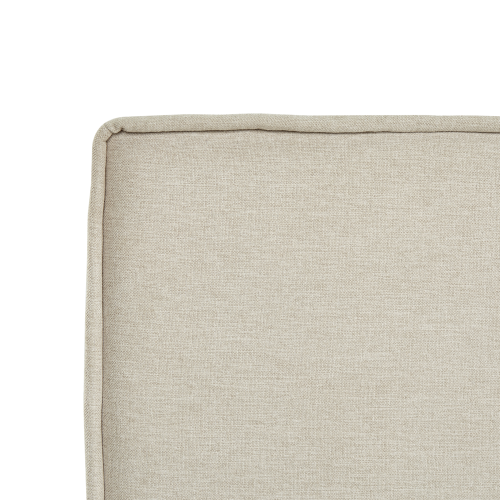 Divano letto king size UE con contenitore 160 x 200 cm Rivestimento beige con materasso a molle Bonell