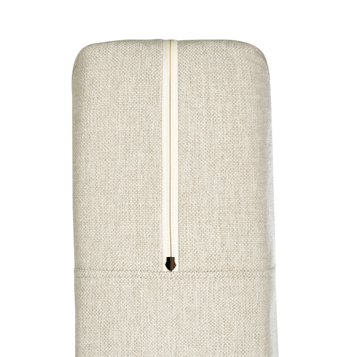 Divano letto king size UE con contenitore 160 x 200 cm Rivestimento beige con materasso a molle Bonell