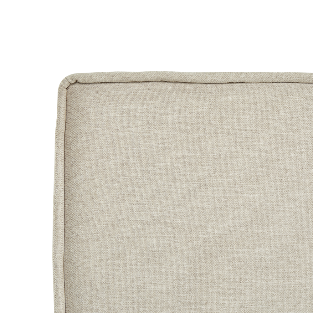 Divano letto king size UE con contenitore 180 x 200 cm Rivestimento beige con materasso a molle Bonell