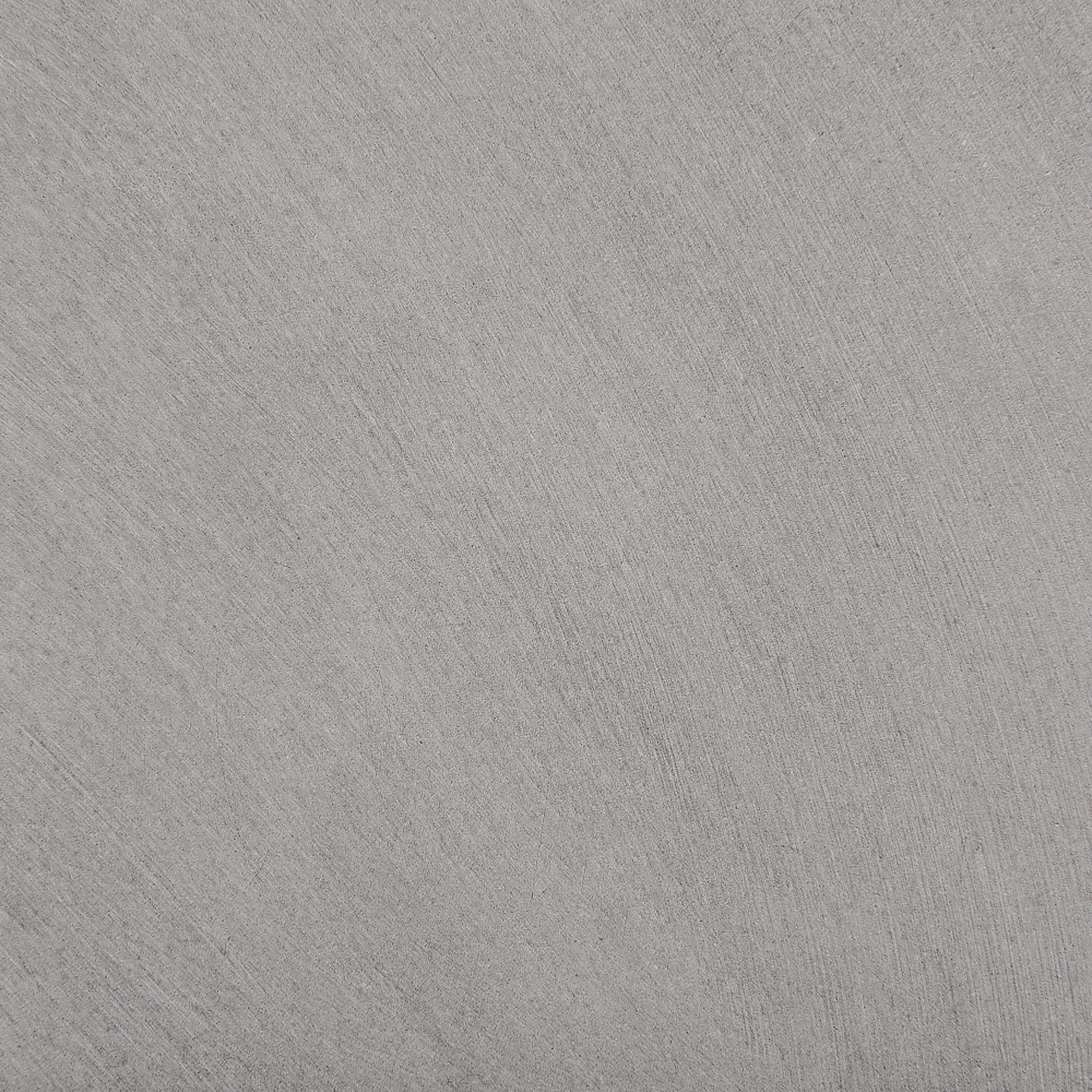 Tavolino d'angolo Grigio MgO Fibra di vetro Piano rotondo Forma a clessidra Macchia UV Ruggine Acqua Resistente al vento Soggiorno moderno all'aperto