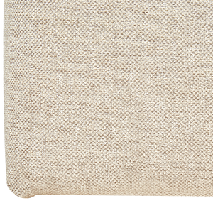 Divano letto king size UE con contenitore 180 x 200 Tappezzato beige con materasso a molle Bonell