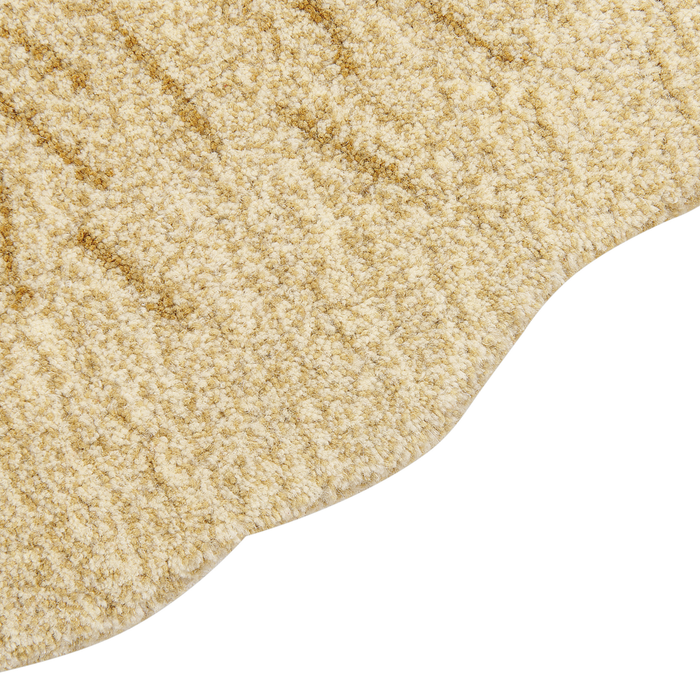 Tappeto per bambini Beige Lana Cotone 100 x 160 cm Tappeto per stanza da gioco con stampa di lupo animale Camera da letto per bambini