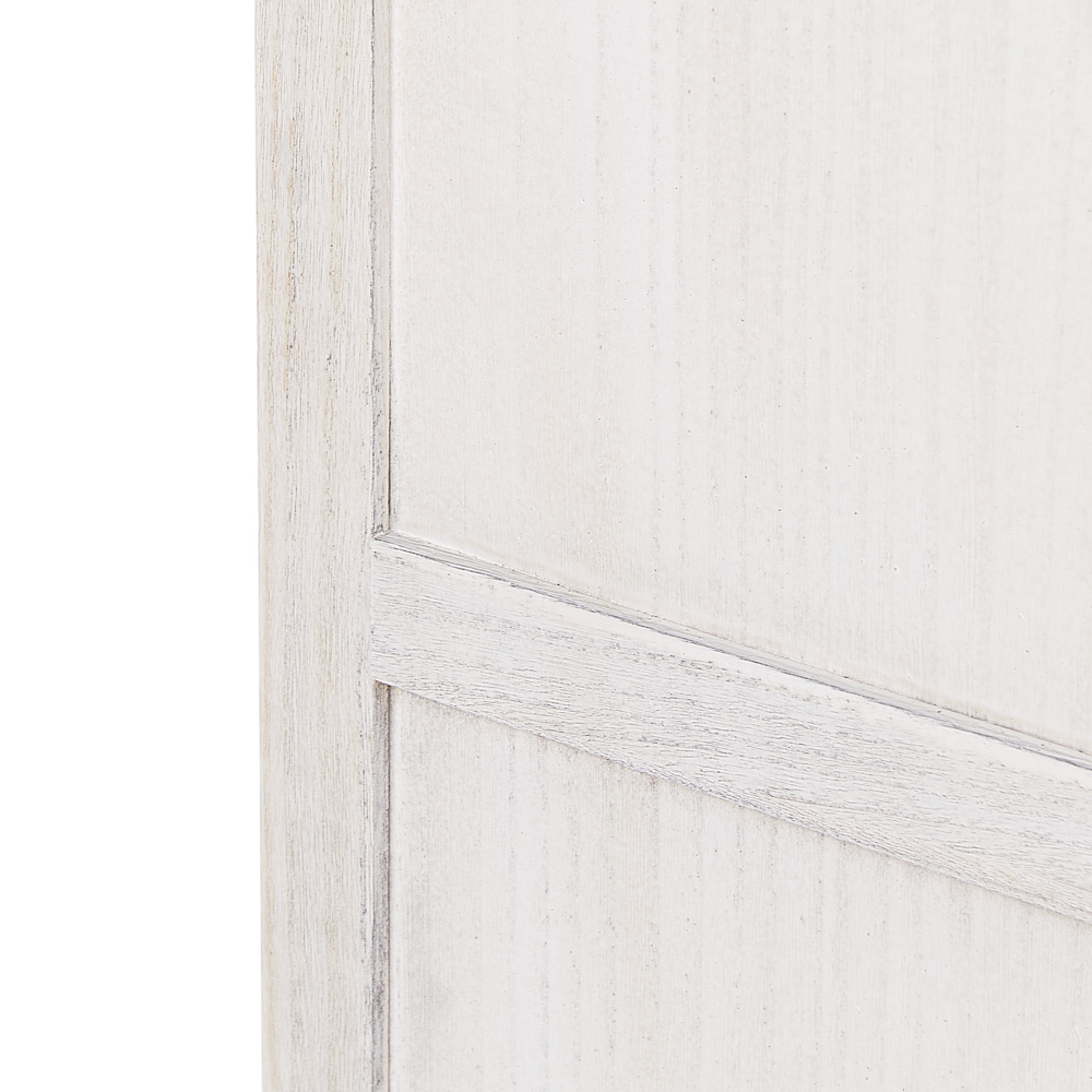 Divisorio per ambienti in legno compensato di legno Paulownia bianco 4 pannelli pieghevoli schermo decorativo divisorio soggiorno camera da letto Design tradizionale	