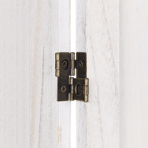 Divisorio per ambienti in legno compensato di legno Paulownia bianco 4 pannelli pieghevoli schermo decorativo divisorio soggiorno camera da letto Design tradizionale	