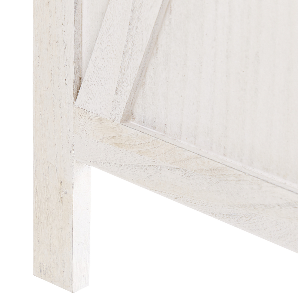 Divisorio per ambienti in legno compensato di legno Paulownia bianco 4 pannelli pieghevoli schermo decorativo divisorio soggiorno camera da letto Design tradizionale	