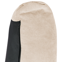 Divano a 3 posti corda beige moderno stile retrò soggiorno