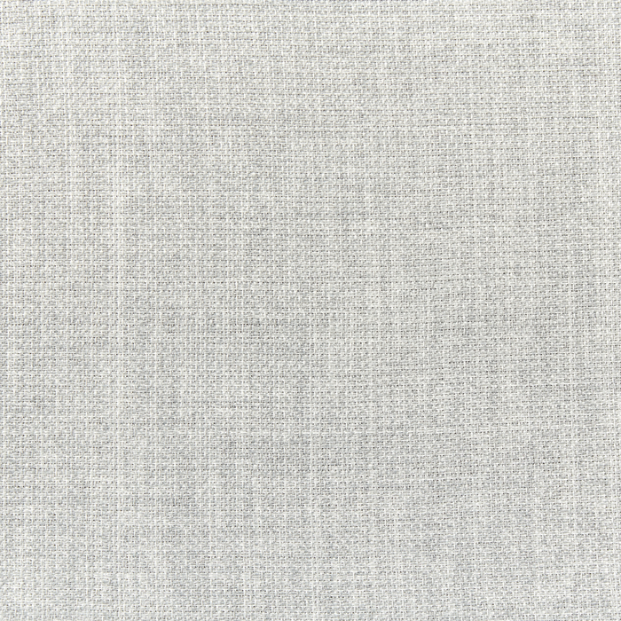 Poggiapiedi quadrato con rivestimento in lino di poliestere Grigio soggiorno salotto