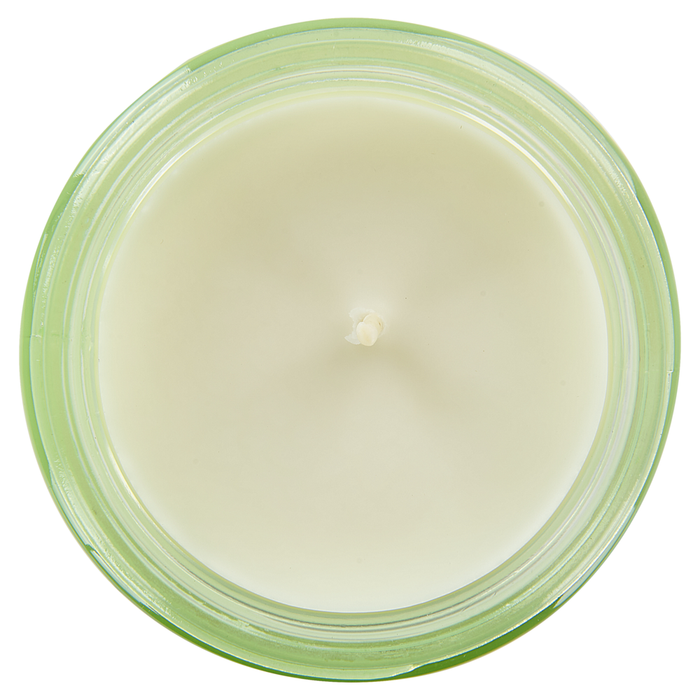 Set di 3 candele profumate multicolore 100% cera di soia stoppino di cotone vetro fragranza tè lavanda gelsomino