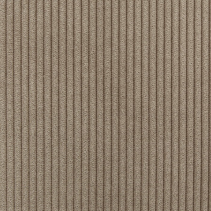 Modulo angolare a 1 posto rivestimento in velluto a coste marrone soggiorno stile moderno