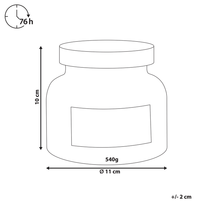 Candela profumata 100% cera di soia Stoppino di cotone Vetro Fragranza fresca Rosmarino Lavanda