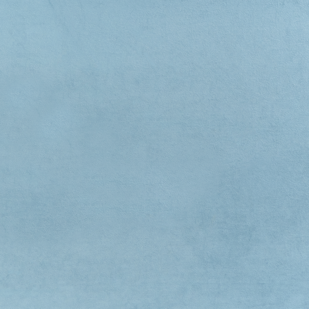 Fodera per telaio letto in velluto azzurro 90 x 200 cm Sfoderabile Lavabile stile retrò