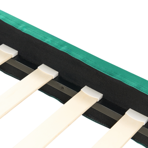 Fodera per telaio letto in velluto verde scuro 90 x 200 cm Sfoderabile Lavabile stile retrò