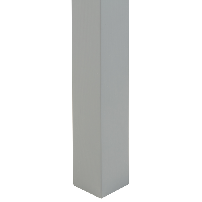 Letto a castello letto doppio in legno di pino grigio singola misura 90 x 200 per bambini in cameretta