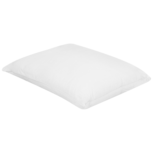 Guanciale rettangolare per camera da letto in cotone di japara con fodera in poliestere bianco a basso profilo 50 x 60 cm camera da letto cuscino morbido