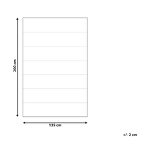 Copripiumino in cotone imbottito in poliestere 9.0 TOG 135 x 220 cm camera da letto