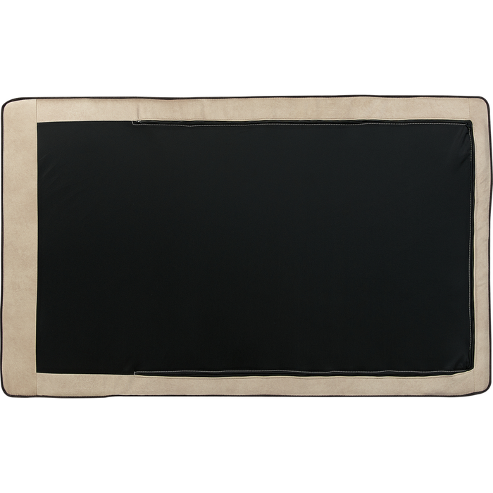 Divano 3 posti angolare regolabile lato destro in velluto beige stile moderno design classico