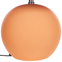 Lampada da tavolo in ceramica con base in terracotta nero e paralume in tessuto di lino illuminazione tradizionale soggiorno camera da letto