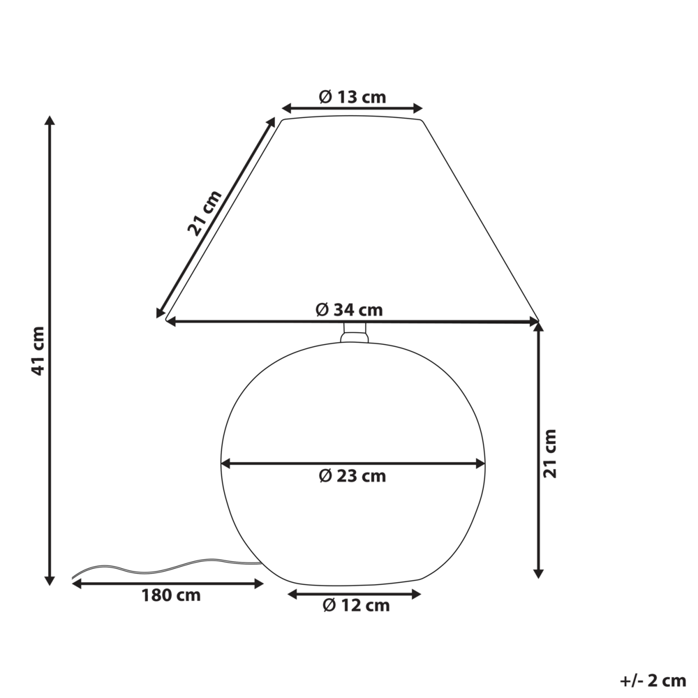 Lampada da tavolo in ceramica con base in terracotta nero e paralume in tessuto di lino illuminazione tradizionale soggiorno camera da letto