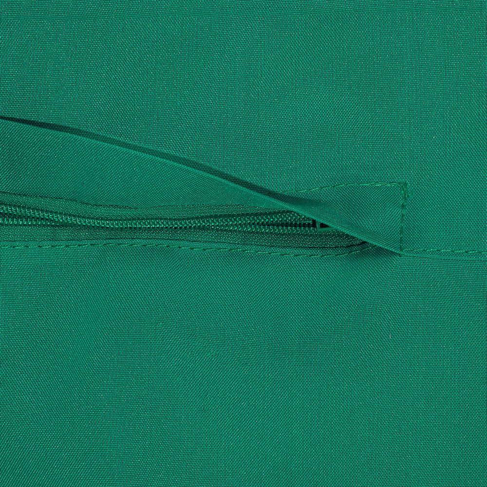 Coperta per poltrona sacco impermeabile grande in nylon verde 140 x 180 cm con cerniera e velcro