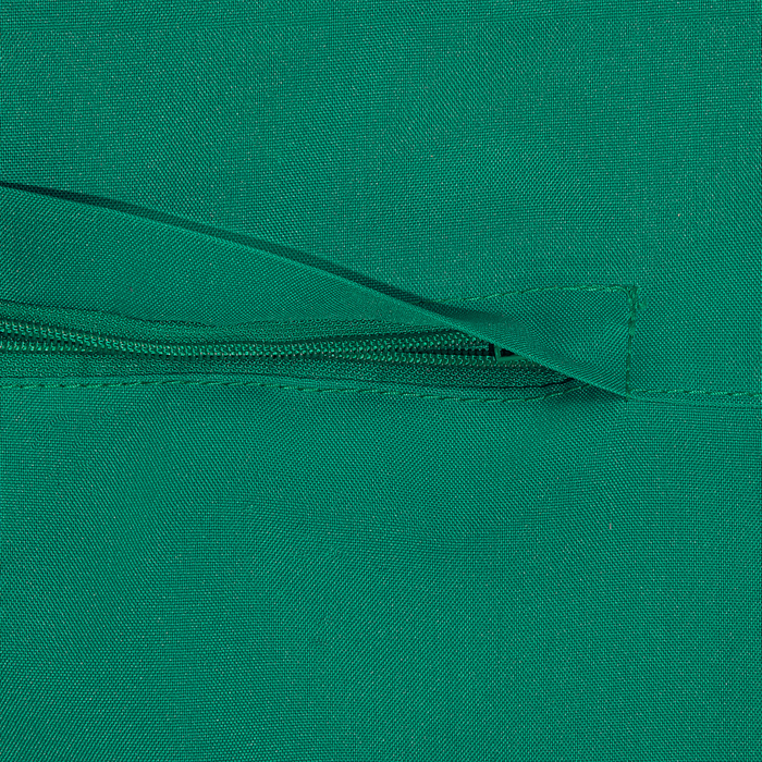 Coperta per poltrona sacco impermeabile grande in nylon verde 140 x 180 cm con cerniera e velcro