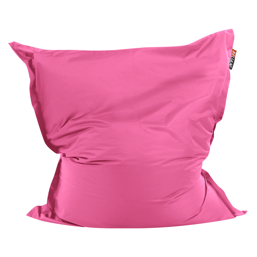 Coperta per poltrona sacco impermeabile grande in nylon fucsia 140 x 180 cm con cerniera e velcro
