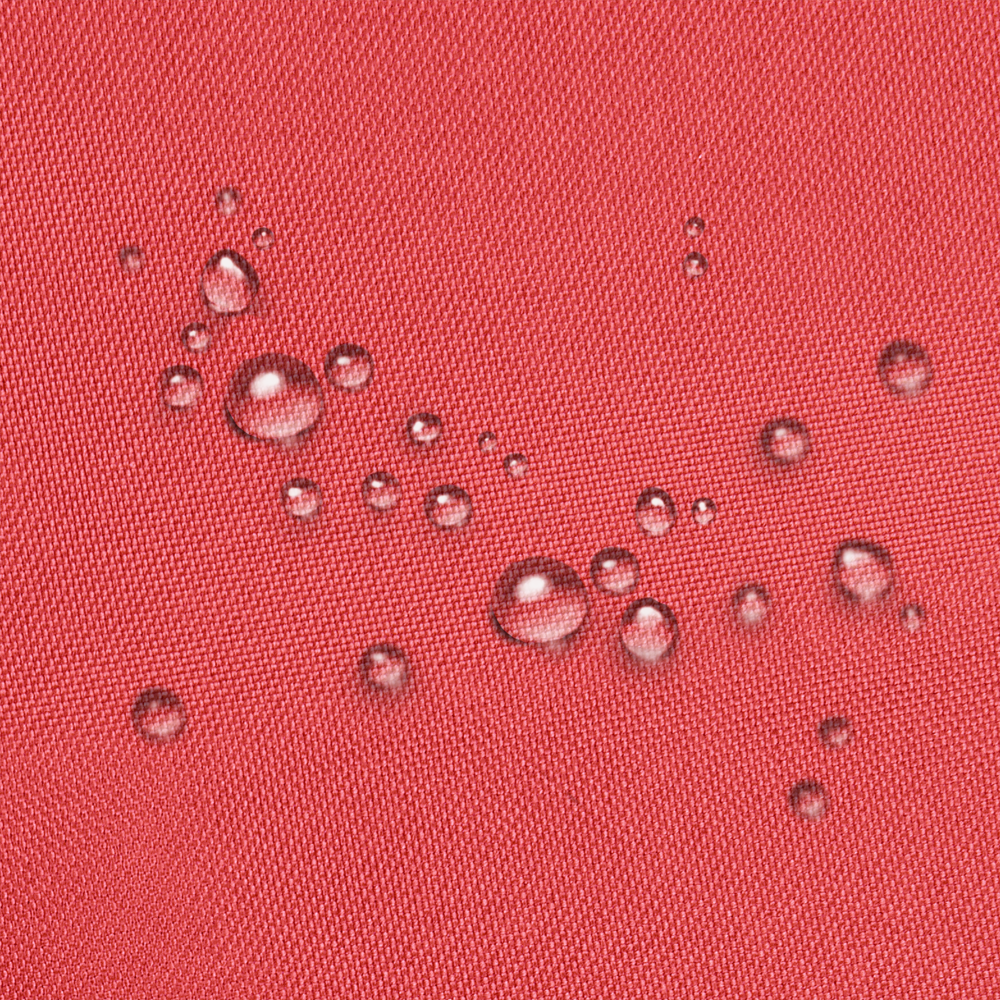 Coperta per poltrona sacco impermeabile grande in nylon rosso 140 x 180 cm con cerniera e velcro