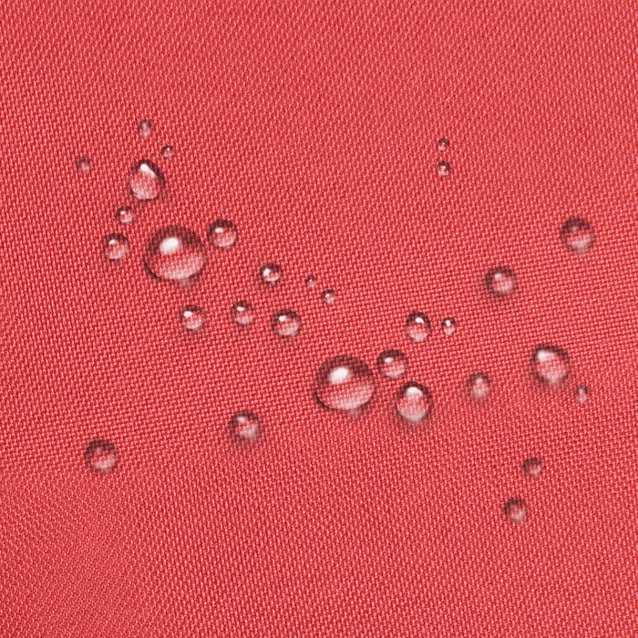 Coperta per poltrona sacco impermeabile grande in nylon rosso 140 x 180 cm con cerniera e velcro