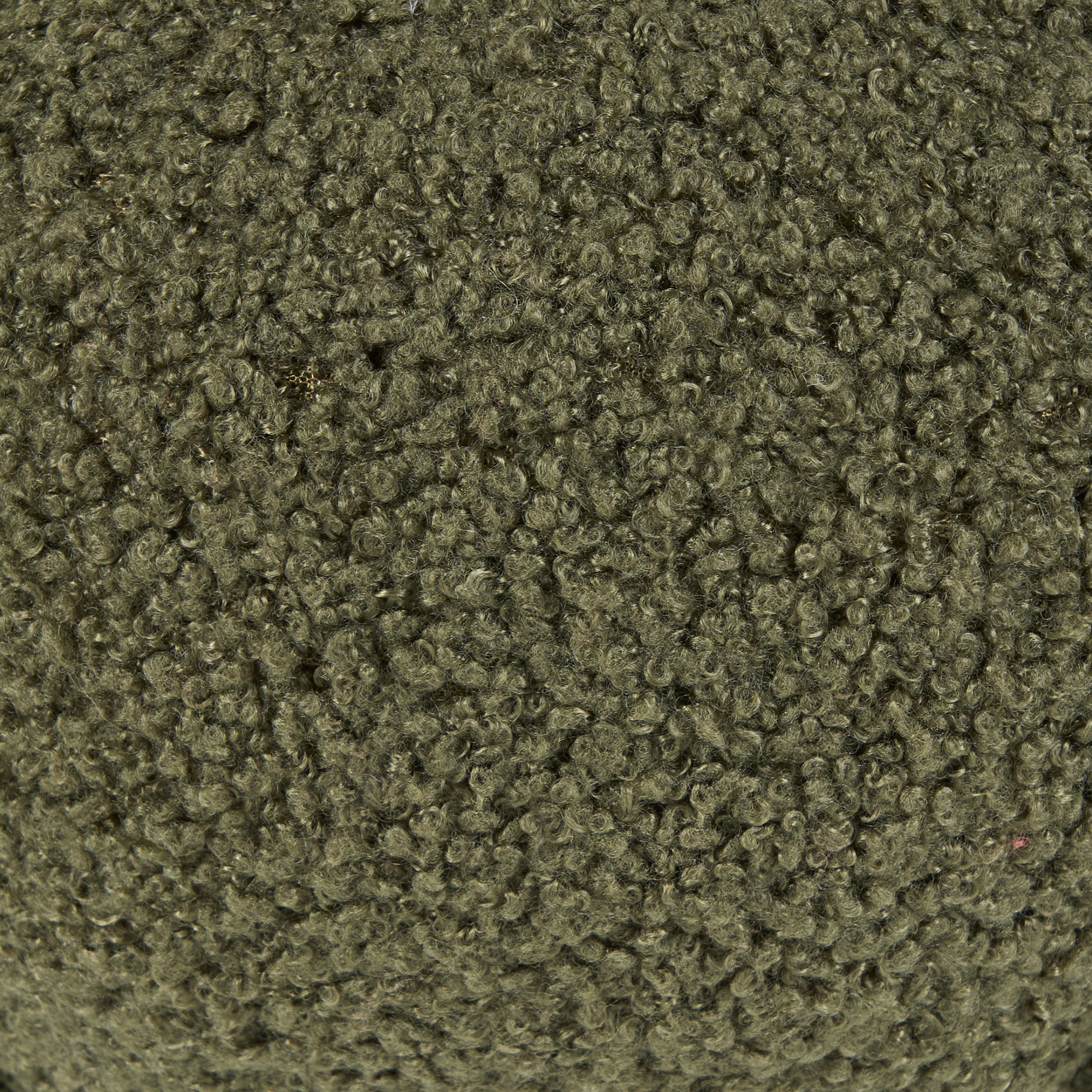 Cuscino di peluche a forma di zucca in tessuto bouclé verde âŒ€ 35 cm decorazione accessorio di halloween