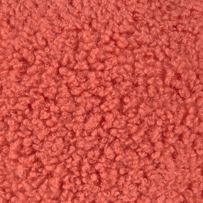 Cuscino di peluche a forma di zucca in tessuto bouclé arancione âŒ€ 28 cm decorazione accessorio di halloween