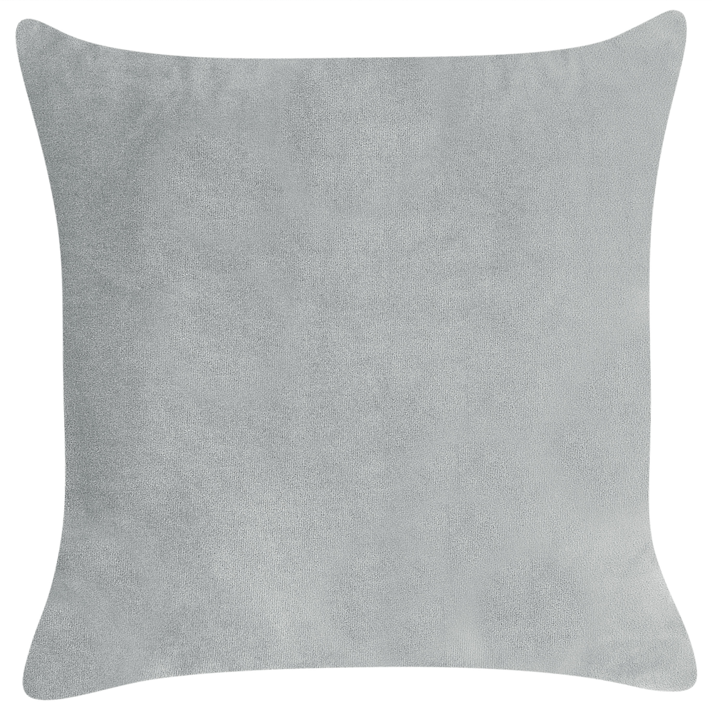 Chaise Lounge in velluto grigio chiaro lato destro gambe in legno scuro design moderno