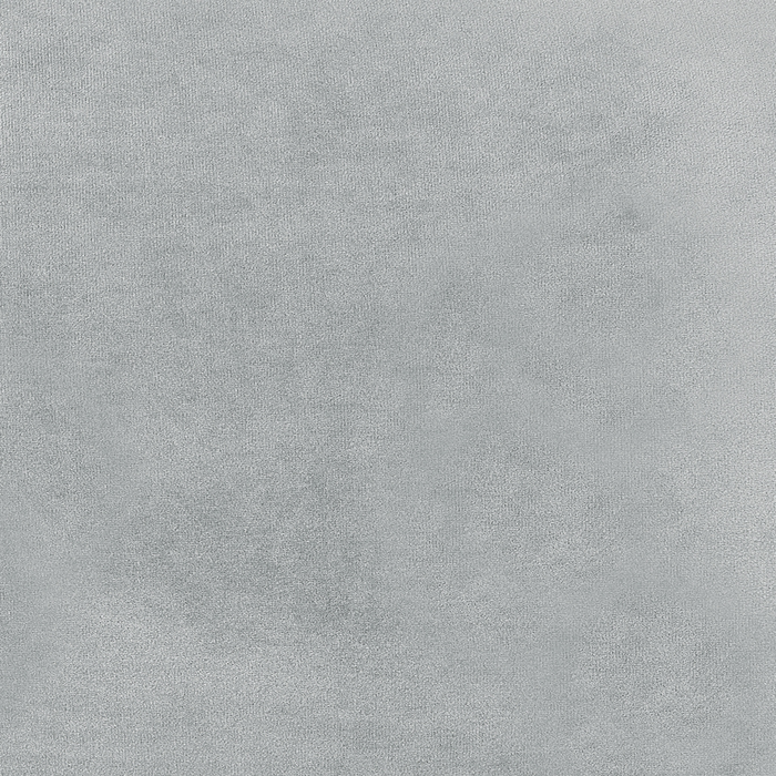 Chaise Lounge in velluto grigio chiaro lato destro gambe in legno scuro design moderno