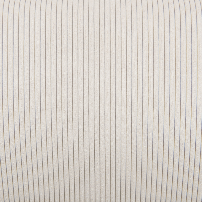 Letto ad acqua EU King Size Beige Velluto a Coste 180 x 200 cm con materasso con spessa testata imbottita e pediera Camera da letto in stile moderno