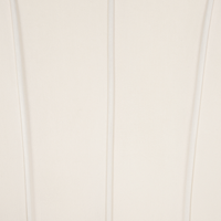 Poltrona Velluto Bianco Sporco Forma Di Conchiglia Gambe In Metallo Retrò