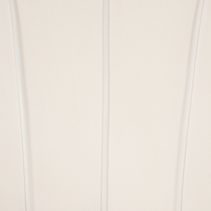 Poltrona Velluto Bianco Sporco Forma Di Conchiglia Gambe In Metallo Retrò