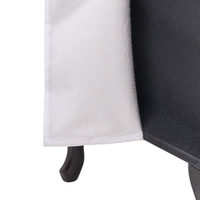 Chaise longue Beige Rivestimento In Velluto Gambe Nere Design Moderno Versione Destra