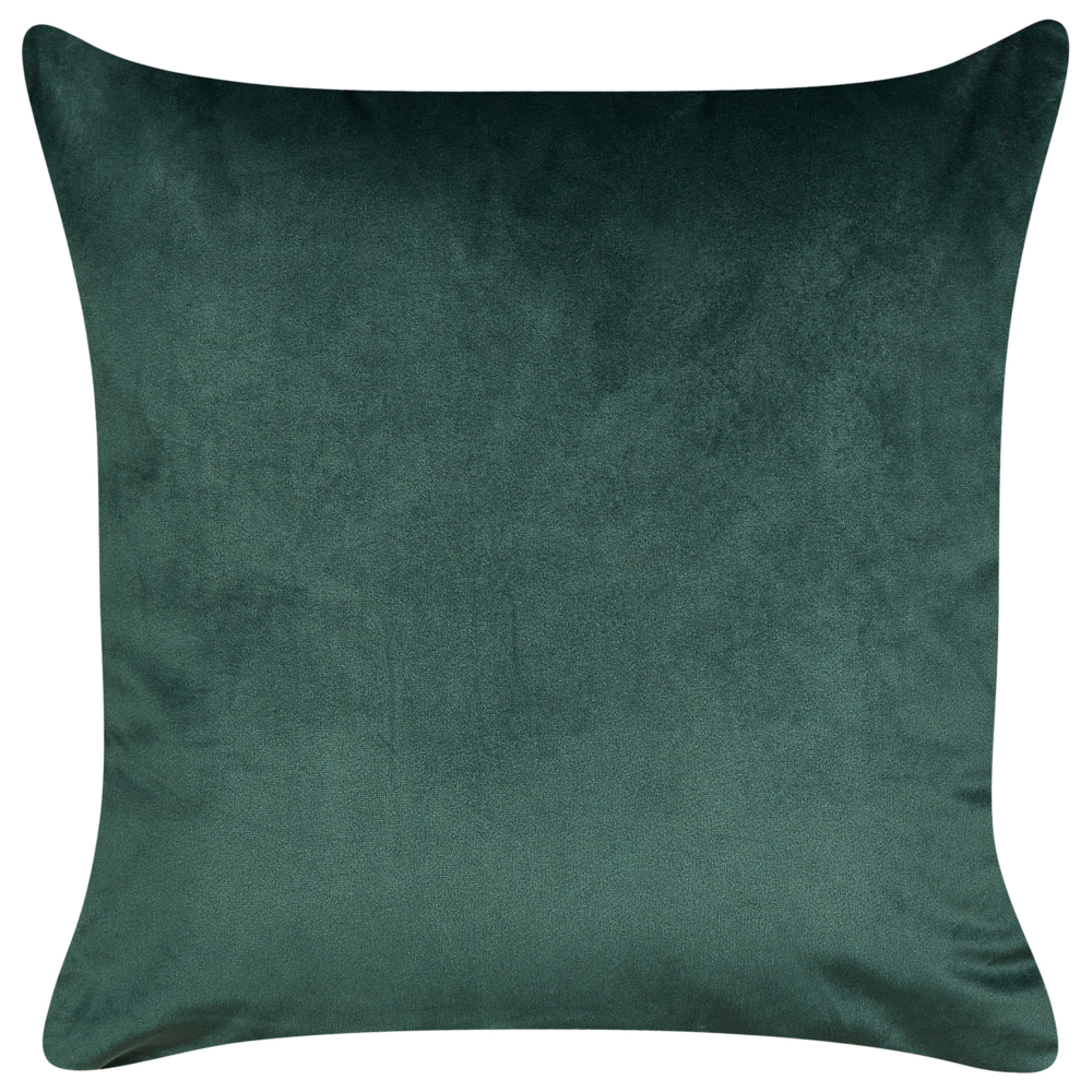 Set di 2 cuscini in velluto rosso con motivo di renne natalizie 45 x 45 cm accessori natalizi soggiorno camera da letto