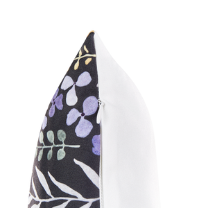 Set di 2 cuscini da esterno in poliestere multicolore 40 x 60 cm Cuscino rettangolare con stampa floreale da giardino Patio