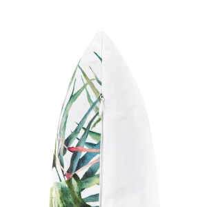 Set di 2 cuscini da esterno in poliestere multicolore 45 x 45 cm Quadrato con stampa fenicottero Cuscino da giardino Patio