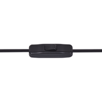 Lampada da tavolo classica con paralume in tessuto di lino marrone base in porcellana bianco e blu 46 elegante retrò classico camera da letto soggiorno