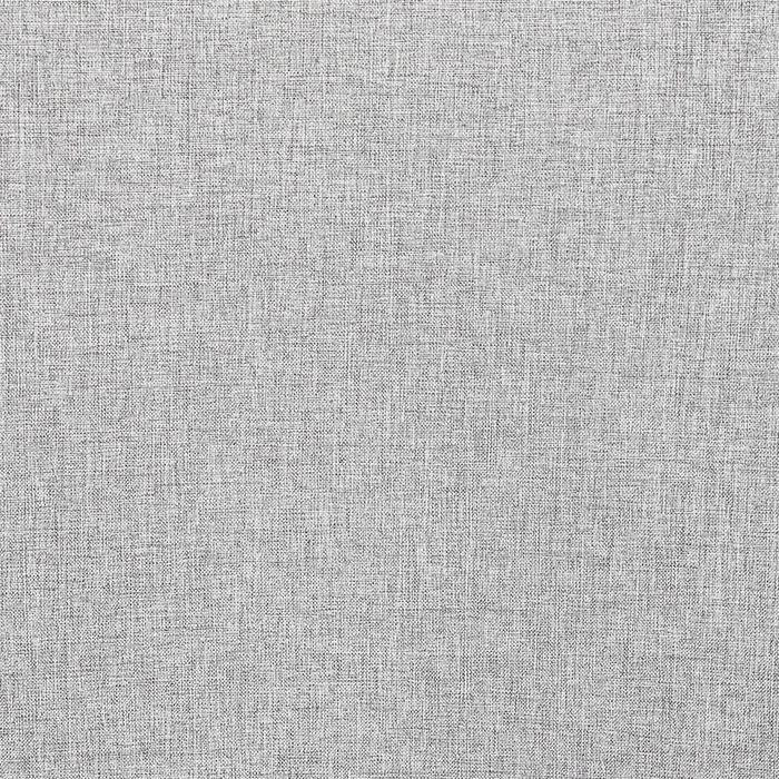 Set di 2 sedie da pranzo in tessuto grigio chiaro imbottito con gambe nere Stile retrò Mobili per il soggiorno