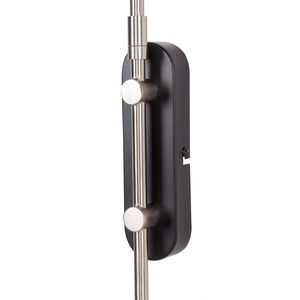 Lampada da parete moderna in metallo nero con paralume a cono e interruttore On/Off soggiorno camera da letto