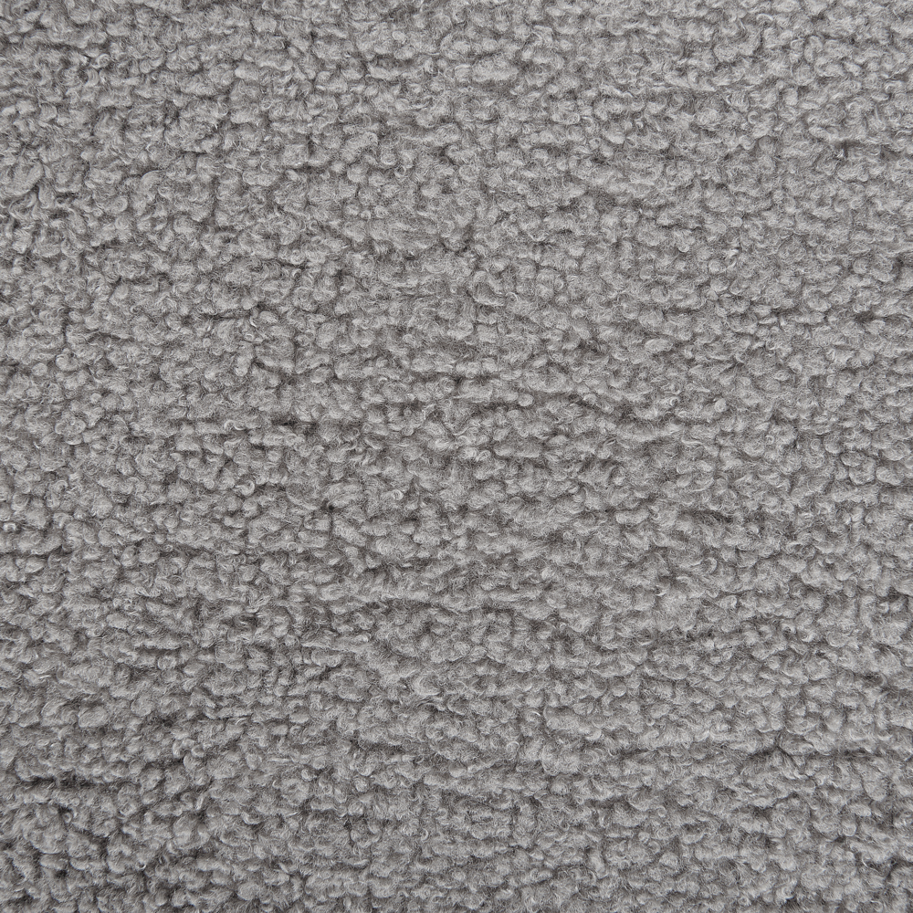 Set di 2 sedie da pranzo moderne Seduta imbottita in velluto grigio con braccioli Schienale curvo Design moderno e contemporaneo