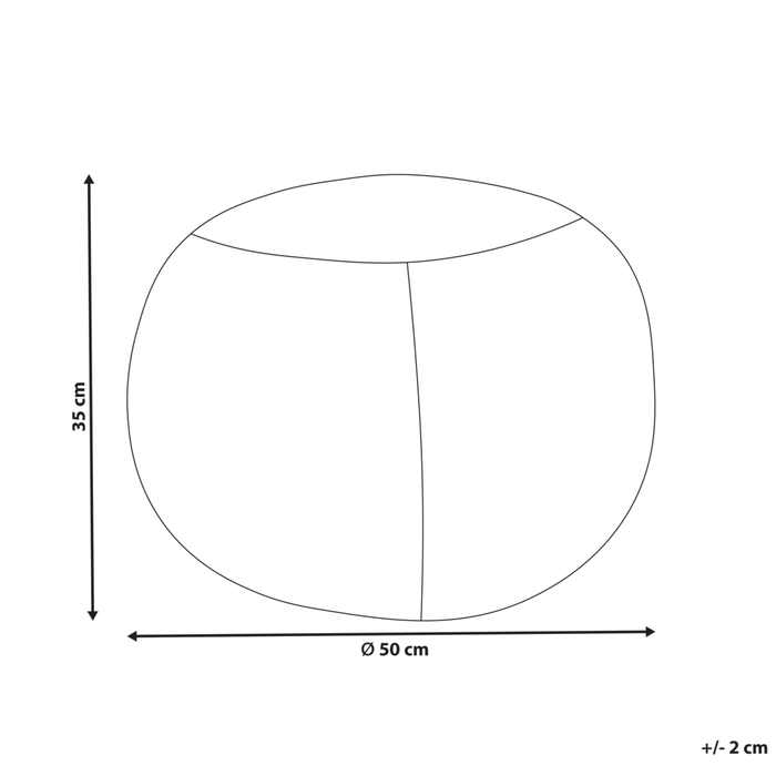 Pouf e poggiapiedi moderni in macrame e cotone intrecciato a mano tortora ⌀ 50 cm soggiorno camera da letto
