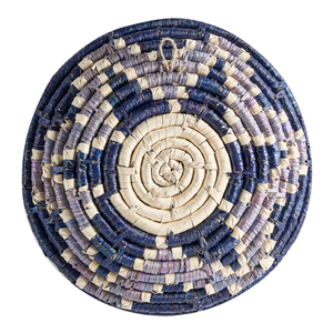 Set di 6 decorazioni in alghe naturali con decorazioni da parete in stile africano