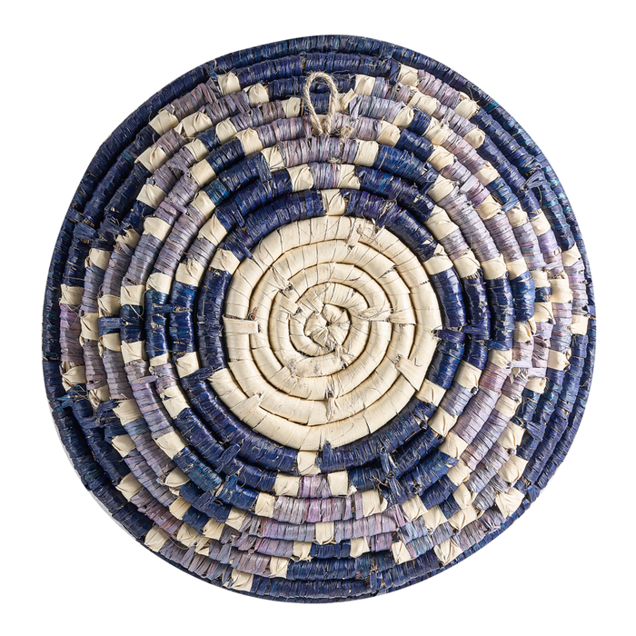 Set di 6 decorazioni in alghe naturali con decorazioni da parete in stile africano