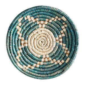 Set di 6 decorazioni in alghe naturali con decorazioni da parete in stile africano